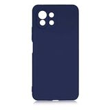 Coverzone Xiaomi Mi 11 Lite İle Uyumlu Kılıf Z-Mara Lansman Vieri Tam Koruma Arka Kapak Kamera Koruma Çıkıntılı Pürüzsüz Yüzey Lacivert