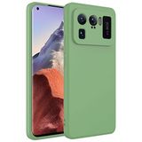 Coverzone Xiaomi Mi 11 Ultra İle Uyumlu Kılıf Z-Mara Lansman Vieri Tam Koruma Arka Kapak Kamera Koruma Çıkıntılı Pürüzsüz Yüzey Açık Yeşil