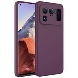 Coverzone Xiaomi Mi 11 Ultra İle Uyumlu Kılıf Z-Mara Lansman Vieri Tam Koruma Arka Kapak Kamera Koruma Çıkıntılı Pürüzsüz Yüzey Mor