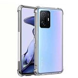 Coverzone Xiaomi Mi 11T Pro 5G ile uyumlu Kılıf Z-Nitro Anti Shock Silikon Kapak Kamera Korumalı Antişok Airbag Köşe Korumalı Silikon Şeffaf Kılıf