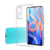 Coverzone Xiaomi Mi 12 İle Uyumlu Kılıf Süper Şeffaf Silikon Kapak