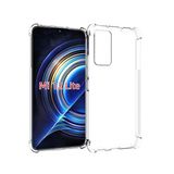 Coverzone Xiaomi Mi 12 Lite ile uyumlu Kılıf Z-Nitro Anti Shock Silikon Kapak Kamera Korumalı Antişok Airbag Köşe Korumalı Silikon Şeffaf Kılıf