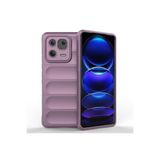 Coverzone Xiaomi Mi 13 Pro İle Uyumlu Kılıf TPU Oyuklu Arka Yüzey Z-Etnik Esnek Silikon Kapak O-tto Prime Silikon Kılıf