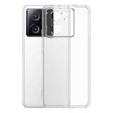 Coverzone Xiaomi Mi 13T ile uyumlu Kılıf Süper Esnek Yapılı Kamera Korumalı Toz ve Kirden Koruyan Silikon Xiaomi Mi 13T ile uyumlu Süper Şeffaf Kapak
