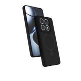 Coverzone Xiaomi Mi 14T Pro ile uyumlu Kılıf MagSafe ile uyumlu Z-Samara Kapak Wireless Şarj Özellikli Stand Olabilen Mi 14T Pro kilif Siyah