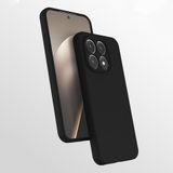 Coverzone Xiaomi Mi 15T ile uyumlu Kılıf Premier Silikon Kapak,Mi 15T ile uyumlu Kılıf Soft ve pürüzsüz dış yüzey Silikon Kılıf, Ultra ince yapılı Kılıf Esnek silikon Premier Arka Kapak Siyah