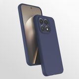Coverzone Xiaomi Mi 15T Pro ile uyumlu Kılıf Premier Silikon Kapak,Mi 15T Pro ile uyumlu Kılıf ve pürüzsüz dış yüzey Silikon Kılıf, Ultra ince yapılı Kılıf Esnek silikon Premier Arka Kapak Lacivert