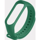 CoverZone Xiaomi Mi Band 5 Uyumlu Termoplastik Haki Kayış Kordon