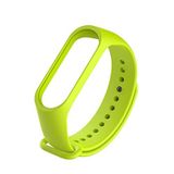 Coverzone Xiaomi Mi Band 6 ile uyumlu Saat Kayışı Ent Kaliteli Xiaomi Mi Band 6 ile uyumlu Spor Saat Kontrast Renkli Termoplastik Fıstık Yeşil