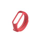 CoverZone Xiaomi Mi Band 6 Uyumlu Termoplastik Silikon Kırmızı Kayış Kordon