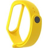 CoverZone Xiaomi Mi Band 6 Uyumlu Termoplastik Silikon Sarı Kayış Kordon