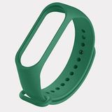 Coverzone Xiaomi Mi Band 7 ile uyumlu Saat Kayışı Ent Kaliteli Xiaomi Mi Band 7 ile uyumlu Spor Saat Kontrast Renkli Termoplastik, Haki