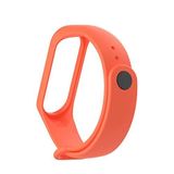 Coverzone Xiaomi Mi Band 7 ile uyumlu Saat Kayışı Ent Kaliteli Xiaomi Mi Band 7 ile uyumlu Spor Saat Kontrast Renkli Termoplastik, Turuncu