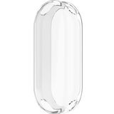 Coverzone Xiaomi Mi Band 8 ile uyumlu Ekran Koruma Tam Kapatan Önü Kapalı Serendipity Tempered Xiaomi Mi Band 8 ile uyumlu Tam Kapatan Ekran Korumalı Siyah (Şeffaf)
