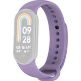CoverZone Xiaomi Mi Band 8 Termoplastik Lila Kayış Kordon