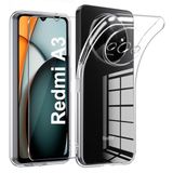Coverzone Xiaomi Poco C61 ile uyumlu Kılıf Süper Esnek Yapılı Kamera Korumalı Toz ve Kirden Koruyan Silikon Xiaomi Poco C61 ile uyumlu Süper Şeffaf Kapak