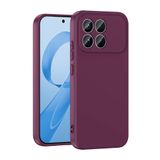 Coverzone Xiaomi Poco F8 Pro İle Uyumlu Kılıf Z-Mara Lansman Vieri Tam Koruma Arka Kapak Kamera Koruma Çıkıntılı Pürüzsüz Yüzey Koyu Mor
