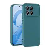 Coverzone Xiaomi Poco F8 Pro İle Uyumlu Kılıf Z-Mara Lansman Vieri Tam Koruma Arka Kapak Kamera Koruma Çıkıntılı Pürüzsüz Yüzey Koyu Yeşil