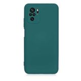 Coverzone Xiaomi Poco M5S İle Uyumlu Kılıf Z-Mara Lansman Vieri Tam Koruma Arka Kapak Kamera Koruma Çıkıntılı Pürüzsüz Yüzey KoyuYeşil