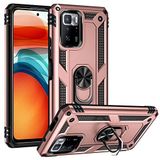 Coverzone Xiaomi Poco X3 GT İle Uyumlu Kılıf Shockproof Yüzük Tutuculu Vega Rosegold