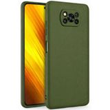 Coverzone Xiaomi Poco X3 İle Uyumlu Kılıf Z-Mara Lansman Vieri Tam Koruma Arka Kapak Kamera Koruma Çıkıntılı Pürüzsüz Yüzey Koyu Yeşil