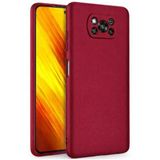 Coverzone Xiaomi Poco X3 İle Uyumlu Kılıf Z-Mara Lansman Vieri Tam Koruma Arka Kapak Kamera Koruma Çıkıntılı Pürüzsüz Yüzey Mor