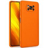 Coverzone Xiaomi Poco X3 İle Uyumlu Kılıf Z-Mara Lansman Vieri Tam Koruma Arka Kapak Kamera Koruma Çıkıntılı Pürüzsüz Yüzey Turuncu