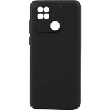 Coverzone Xiaomi Redmi 10c Ile Uyumlu Kılıf Bye Silikon Siyah