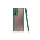 Coverzone Xiaomi Redmi 10c Ile Uyumlu Kılıf Renkli Kenar Perfe Tpu Silikon Koyu Yeşil