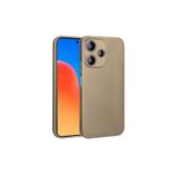 Coverzone Xiaomi Redmi 12 5G Uyumlu Kılıf Z- Premier Silikon Soft Pürüzsüz Yüzey Kapak Gold