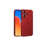 Coverzone Xiaomi Redmi 12 5G Uyumlu Kılıf Z- Premier Silikon Soft Pürüzsüz Yüzey Kapak Kırmızı
