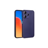 Coverzone Xiaomi Redmi 12 5G Uyumlu Kılıf Z- Premier Silikon Soft Pürüzsüz Yüzey Kapak Lacivert