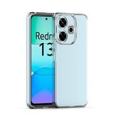Coverzone Xiaomi Redmi 13 4G ile uyumlu Kılıf Süper Esnek Yapılı Kamera Korumalı Toz ve Kirden Koruyan Silikon Xiaomi Redmi 13 4G ile uyumlu Süper Şeffaf Kapak