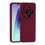 Coverzone Xiaomi Redmi 14C 4G İle Uyumlu Kılıf Z-Mara Lansman Vieri Tam Koruma Arka Kapak Kamera Koruma Çıkıntılı Pürüzsüz Yüzey Koyu Mor