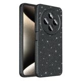 Coverzone Xiaomi Redmi 14C 4G ile uyumlu Z-Jelly Kılıf Kamera Korumalı Simli Işıltılı Renkli Parlak Silikon Kapak - Siyah