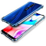Coverzone Xiaomi Redmi 8 ile uyumlu Kılıf Z-Nitro Anti Shock Silikon Kapak Kamera Korumalı Antişok Airbag Köşe Korumalı Silikon Şeffaf Kılıf