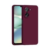 Coverzone Xiaomi Redmi A5 4G İle Uyumlu Kılıf Z-Mara Lansman Vieri Tam Koruma Arka Kapak Kamera Koruma Çıkıntılı Pürüzsüz Yüzey Koyu Mor