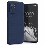 Coverzone Xiaomi Redmi Note 10 İle Uyumlu Kılıf Z-Mara Lansman Vieri Tam Koruma Arka Kapak Kamera Koruma Çıkıntılı Pürüzsüz Yüzey Lacivert