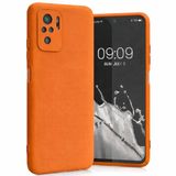Coverzone Xiaomi Redmi Note 10 İle Uyumlu Kılıf Z-Mara Lansman Vieri Tam Koruma Arka Kapak Kamera Koruma Çıkıntılı Pürüzsüz Yüzey Turuncu