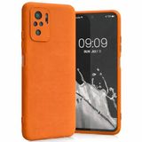 Coverzone Xiaomi Redmi Note 10 Pro İle Uyumlu Kılıf Z-Mara Lansman Vieri Tam Koruma Arka Kapak Kamera Koruma Çıkıntılı Pürüzsüz Yüzey Turuncu