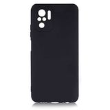 Coverzone Xiaomi Redmi Note 10S İle Uyumlu Kılıf Premier Silikon Arka Kapak Siyah