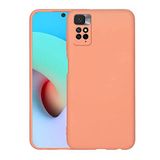 Coverzone Xiaomi Redmi Note 11 Global İle Uyumlu Kılıf Z-Mara Lansman Vieri Tam Koruma Arka Kapak Kamera Koruma Çıkıntılı Pürüzsüz Yüzey Turuncu