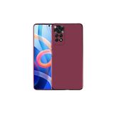 Coverzone Xiaomi Redmi Note 12 Pro 4G Global ile uyumlu Kılıf Premier Silikon Kapak Mürdüm