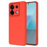 Coverzone Xiaomi Redmi Note 13 Pro 5G İle Uyumlu Kılıf Z-Mara Lansman Vieri Tam Koruma Arka Kapak Kamera Koruma Çıkıntılı Pürüzsüz Yüzey Kırmızı