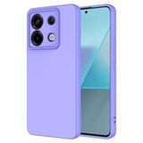 Coverzone Xiaomi Redmi Note 13 Pro 5G İle Uyumlu Kılıf Z-Mara Lansman Vieri Tam Koruma Arka Kapak Kamera Koruma Çıkıntılı Pürüzsüz Yüzey Lila