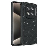 Coverzone Xiaomi Redmi Note 14 Pro Plus ile uyumlu Z-Jelly Kılıf Kamera Korumalı Simli Işıltılı Renkli Parlak Silikon Kapak - Siyah