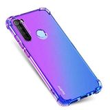 Coverzone Xiaomi Redmi Note 8 ile uyumlu Kılıf Z-Nitro Anti Shock Silikon Kapak Kamera Korumalı Antişok Airbag Köşe Korumalı Silikon Şeffaf Kılıf