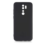 Coverzone Xiaomi Redmi Note 8 Pro İle Uyumlu Kılıf Z-Mara Lansman Vieri Tam Koruma Arka Kapak Kamera Koruma Çıkıntılı Pürüzsüz Yüzey Siyah