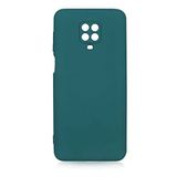 Coverzone Xiaomi Redmi Note 9S İle Uyumlu Kılıf Z-Mara Lansman Vieri Tam Koruma Arka Kapak Kamera Koruma Çıkıntılı Pürüzsüz Yüzey Koyu Yeşil