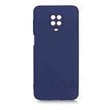 Coverzone Xiaomi Redmi Note 9S İle Uyumlu Kılıf Z-Mara Lansman Vieri Tam Koruma Arka Kapak Kamera Koruma Çıkıntılı Pürüzsüz Yüzey Lacivert